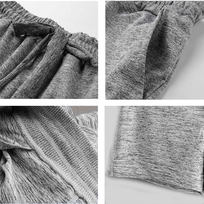 Women's Shorts Elastic Drawstring Solid Sports Straight Pants Summer Lightweight Clothing Fashion Female Streetwear