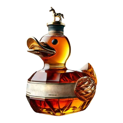 Suportes para Vinho de Cozinha Pato Engraçado Garrafa 10 oz Copos de Uísque Gravados Copos para Homens Copos de Degustação Mini Pato Criativo