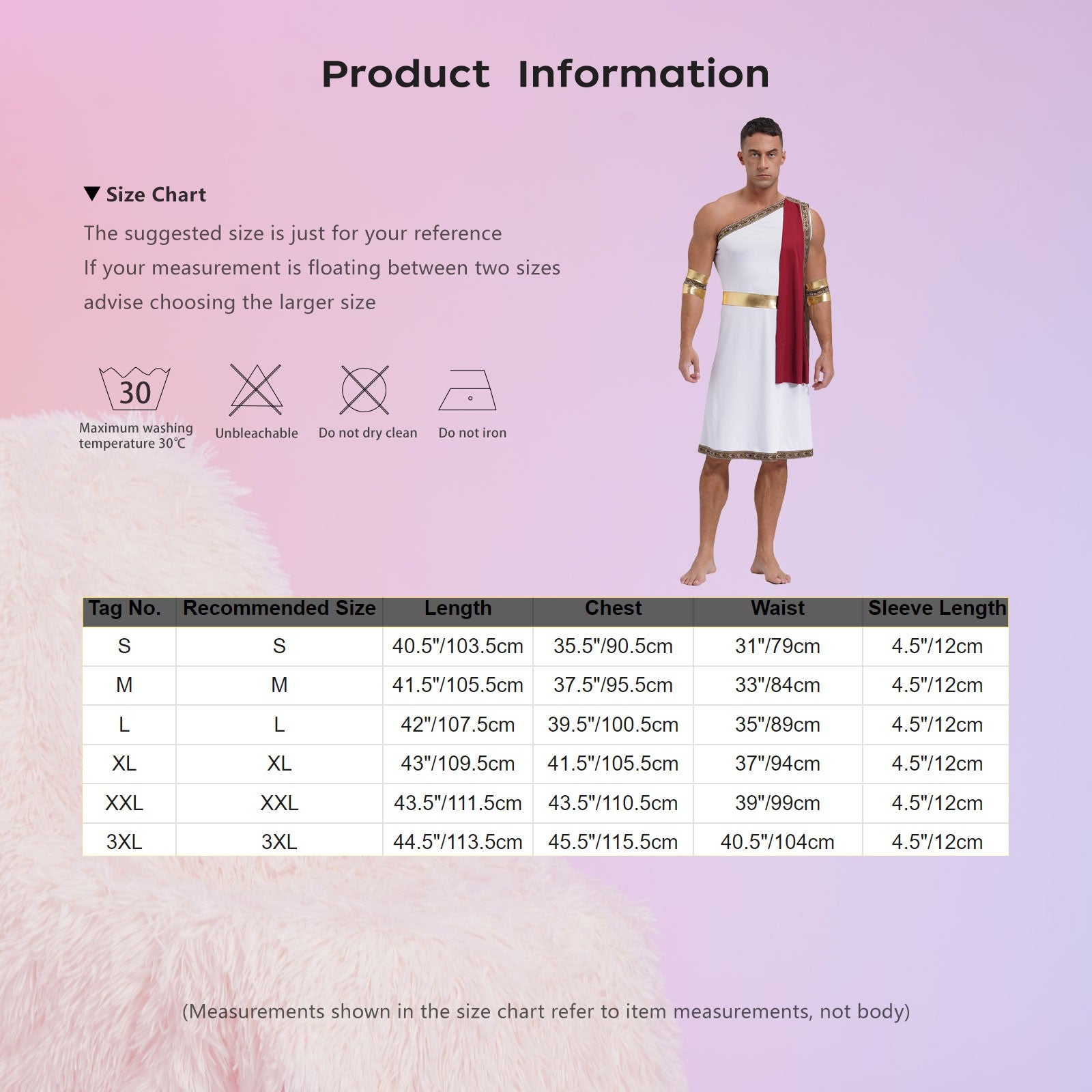 Mens Ancient Greek Toga Roman King Prince Cosplay Costume Halloween One Shoulder Embroidered Robe Dress Theme Party Outfits