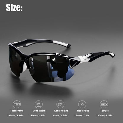 2pcs/4pcs TAC Lens AWGSEE Polarized Sports for Men, PC Frame, Multi-Color Coating, for Fishing, Running, Daily Casual Wear