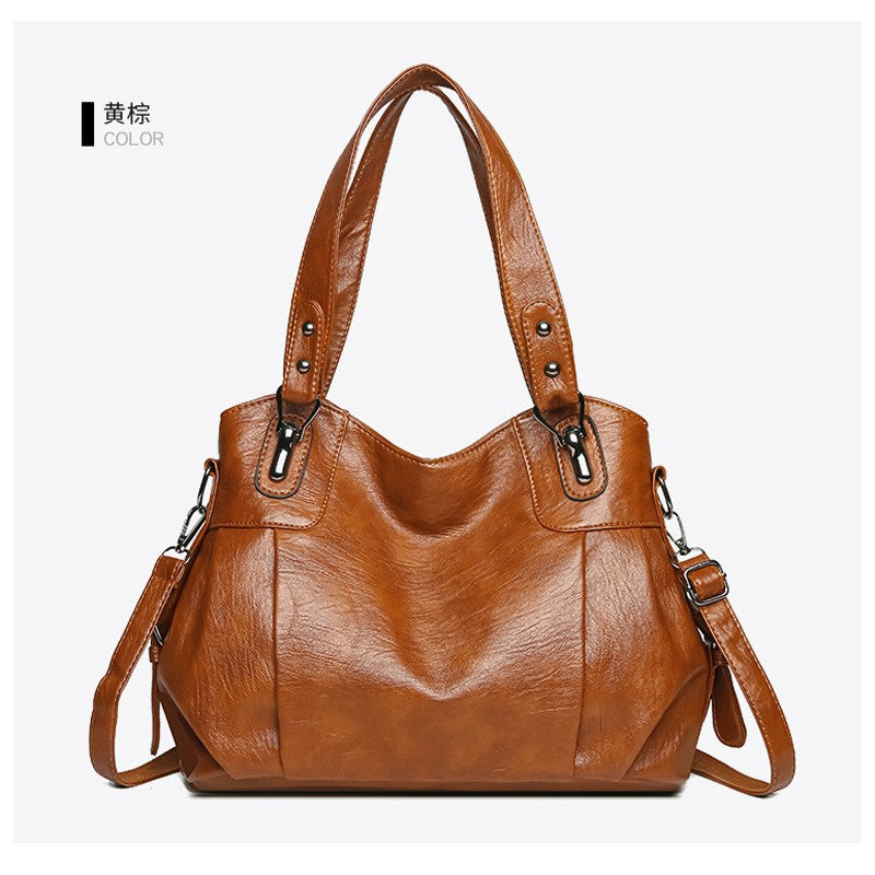 Luxury Top-Handle Bag - High-End Designer Brand Women's Handbag, Modern Style for Shopping