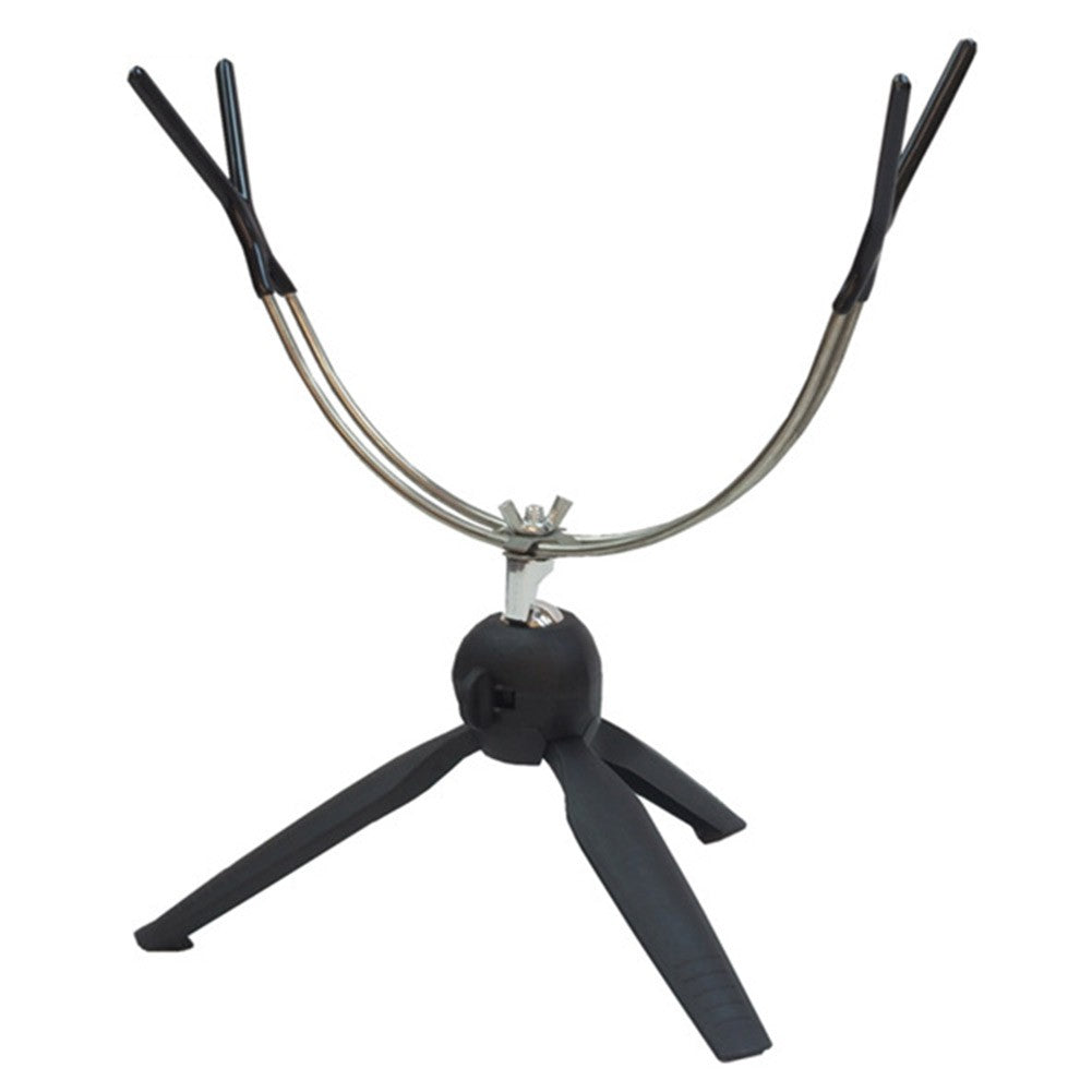 Suporte de Vara de Pesca de Gelo Dupla Cabeça Suporte Portátil para Vara de Pesca de Gelo Fácil Instalação Suporte de Vara de Inverno para Equipamento de Pesca de Inverno Mar