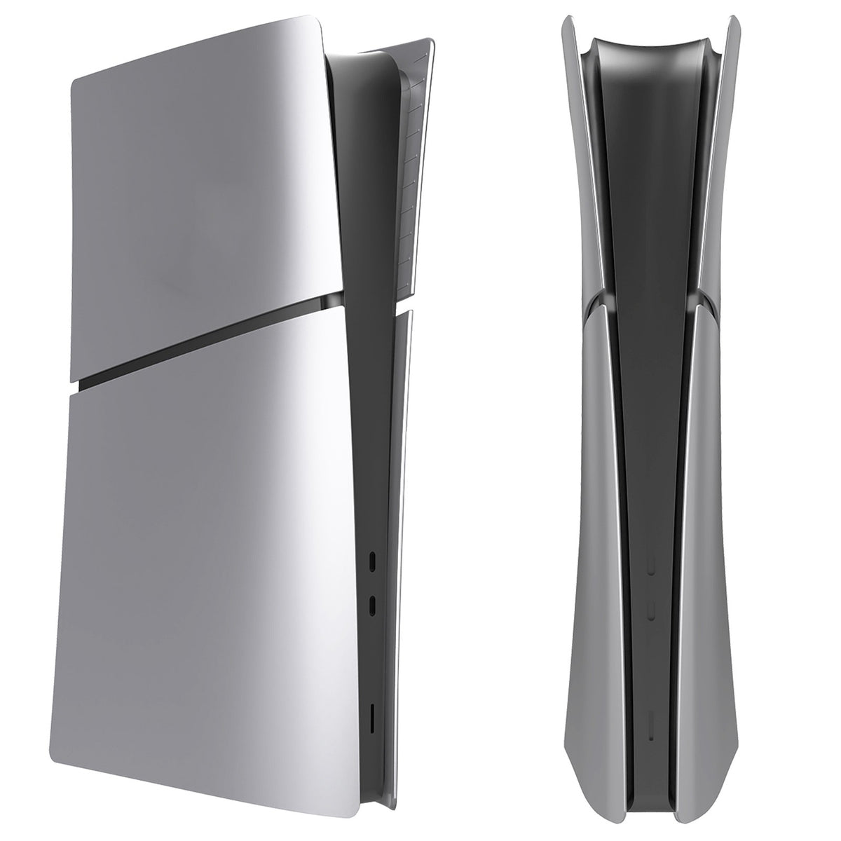 PS5 Slim ABS Anti-Scratch Dustproof Protective Shell Cover Replacement Face Plate for Playstation 5 Slim Digital Edition