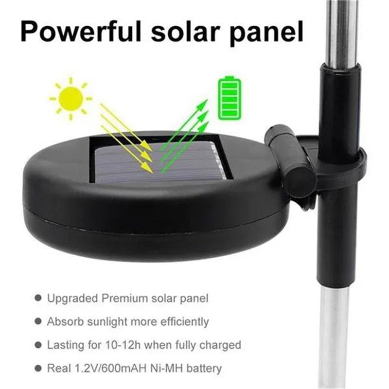 1/2/4Pcs Solar LED Firework Fairy Light Outdoor Garden Decoration Lawn Pathway Light For Patio Yard Party Christmas Wedding