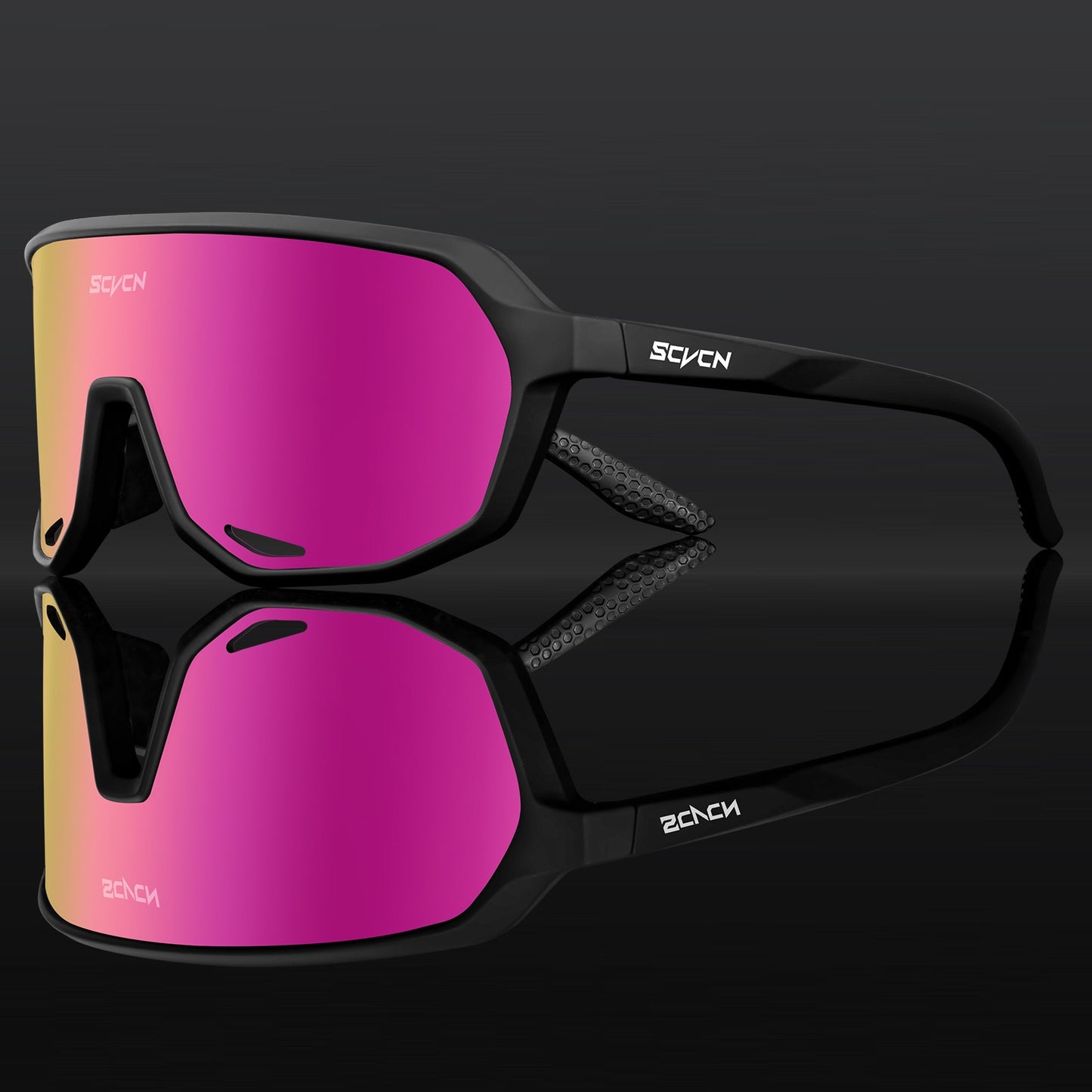 SCVCN Novos Óculos de Ciclismo Fotocromáticos para Homens, Óculos de Bicicleta para Mulheres, MTB, Bicicleta de Estrada, Óculos de Ciclismo UV400