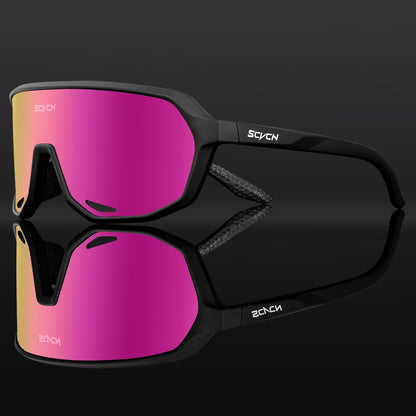 SCVCN Novos Óculos de Ciclismo Fotocromáticos para Homens, Óculos de Bicicleta para Mulheres, MTB, Bicicleta de Estrada, Óculos de Ciclismo UV400