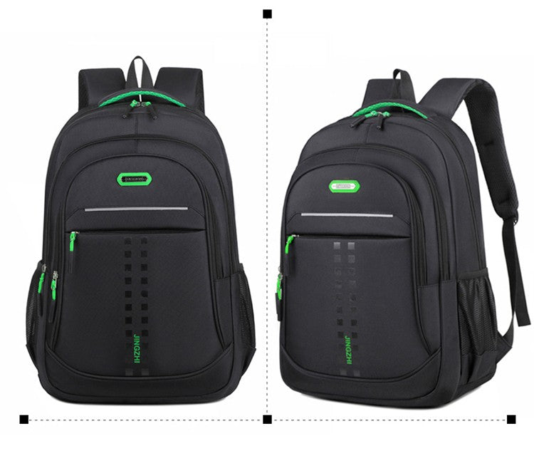 Men's and women's backpack Oxford waterproof backpack Business computer bag Leisure travel backpack High school student backpack