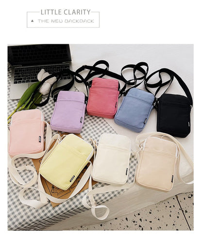 New Fashion Mobile Phone Bag Women's Messenger Bag All-match Mini Small Crossbody Bag Hanging Neck Coin Purse Vertical Handbag