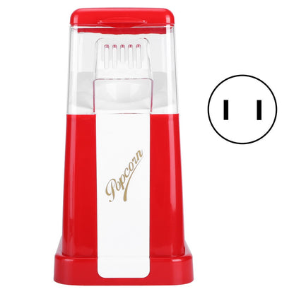 Electric Automatic Popcorn Machine Mini Portable Popcorn Maker Household Corn Popper for Kitchen
