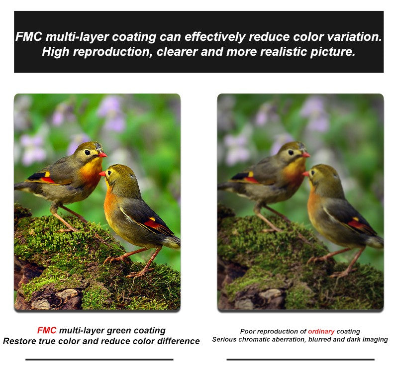 Monóculo Telescópio para Observação de Aves 25-75x60 ED HD Prisma BAK4 Impermeável e Anti-embaciamento para Acampamento ao Ar Livre e Observação da Vida Selvagem