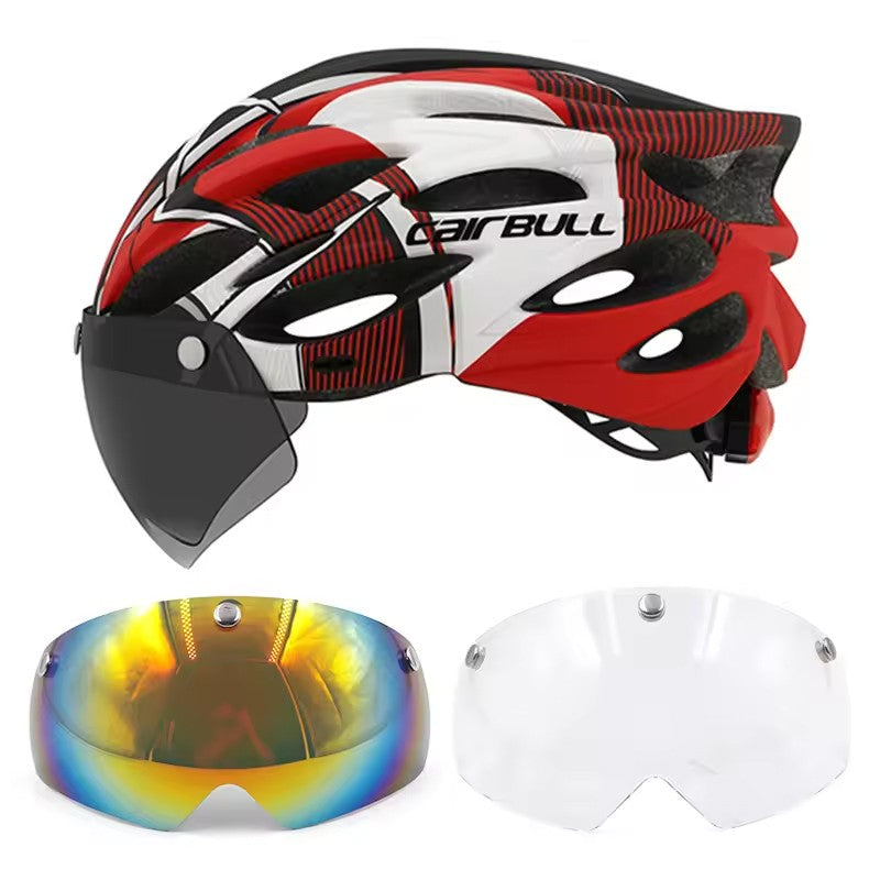 Cairbull Capacetes de Ciclismo MTB Mountain Road Capacete de Bicicleta de Corrida Leve Respirável Led Segurança Capacete de Bicicleta 54-62cm Casco
