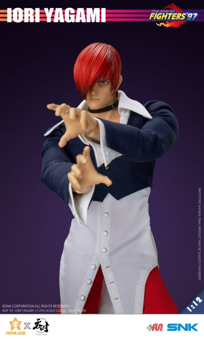 Em EstoqueEstúdio Tunshi Original 1/12 SNK Licenciado King of Fighters KOF 97 Iori Yagami TS XXZ 008 Figuras de Ação Colecionáveis de Anime