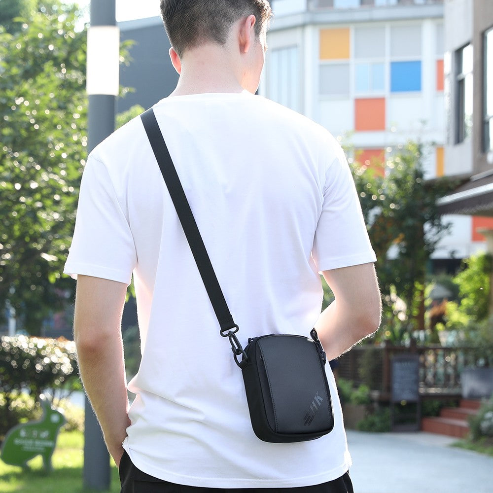 Heroic Knight Casual Men's Shoulder Bag 6.5" Phone Woman's Crossbody Bag Waterproof Men Chest Bag Outdoors Unisex Travel Pack