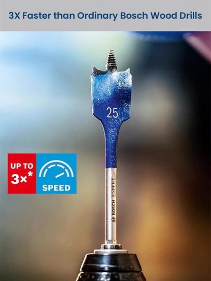 Brocas Bosch Expert para Madeira com Rosca Autoperfurante, Haste Sextavada de 1/4", Acessórios para Ferramentas Elétricas, para Parafusadeira Elétrica
