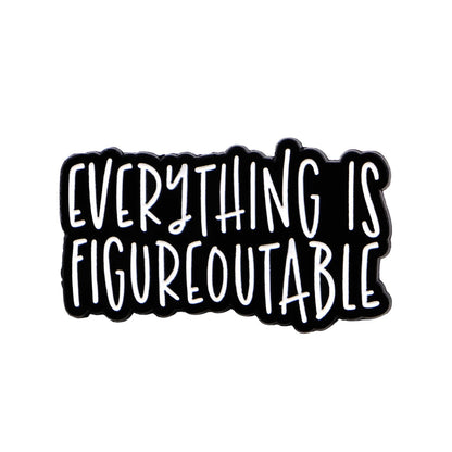 MEMENTO MORI Lapel Pins for Backpack Enamel Pin Cool Men Women Brooch for Clothes Briefcase Badges Jewelry Accessories