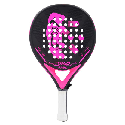 Raquetes de Padel de Carbono Profissionais 3K/12K para Homens, Superfície Áspera com Núcleo de Espuma de Memória Macia em EVA para Treinamento