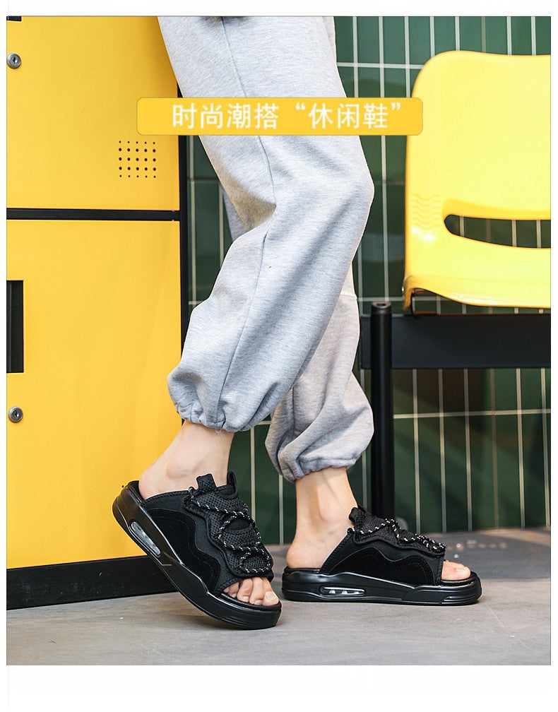 Hot Sale Men's Sandals Outdoor Thick Bottom Sports Casual Sandal for Men Summer Wear-resistant Mans Slipper Slip-on New Fashion