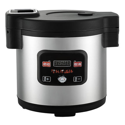 15L Electric Rice Cooker Heating Insulated Food Container Non-stick Inner Soup Warmer Kitchen Appliances For Sushi Restaurant