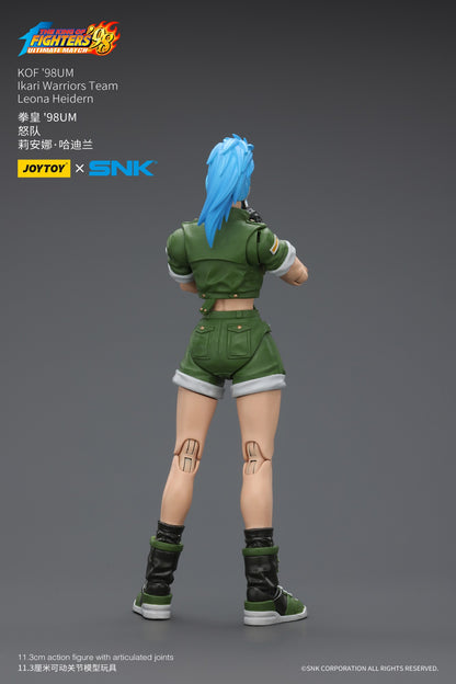 [Pré-venda] 1/18 JOYTOY Boneco de Ação SNK KOF'98UM Ikari Warriors Equipe Anime Modelo de Brinquedo