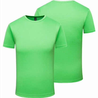 Quick-drying T-shirt Custom Logo Breathable Sports Top Embroidery Personalized Logo Team Activity T-shirt Print Pattern 2025