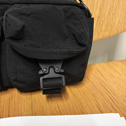 Sports Crossbody Bag, Workwear Style Design, Single Shoulder Bag, Multifunctional Lightweight Chest Bag, Mobile Phone Bag