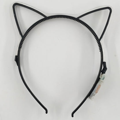 Luminous Cat Ears LED Hair Band Kawaii Accessories Cosplay Supplies Glowing Colorful Headband For Birthday Christmas