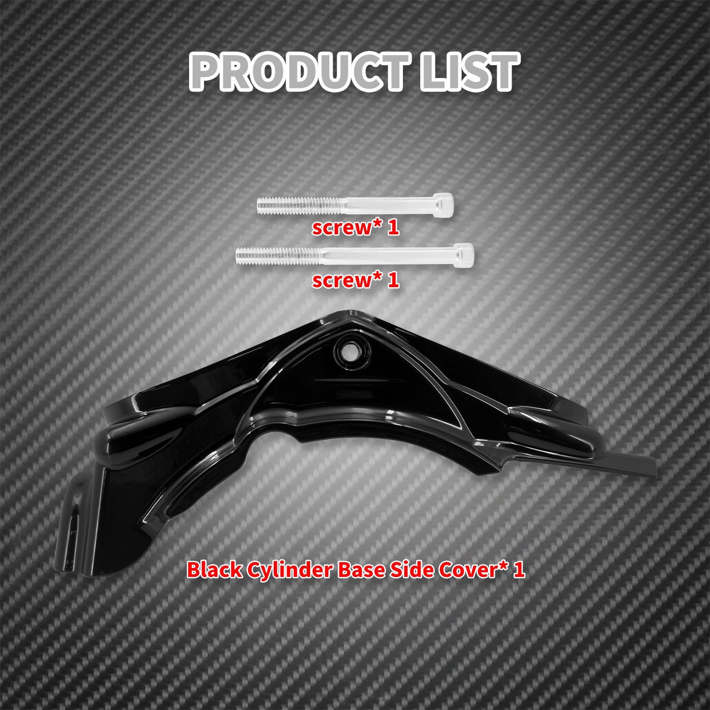 Tampa Lateral da Base do Cilindro da Motocicleta Carenagem Para Harley Touring Road King FLHR Electra Street Glide FLTRX FHLX 2007-2016