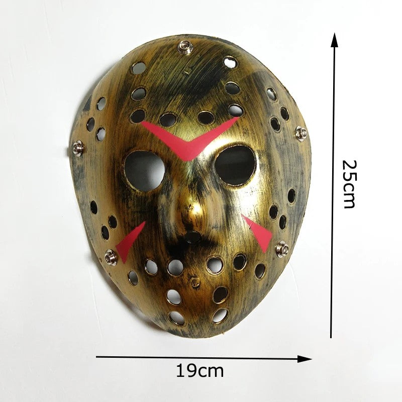 Halloween Horror Jason Mask Hockey Cosplay Killer Hallowmas Scary Party Decor Mask Christmas Masquerade Masque V for Vendetta