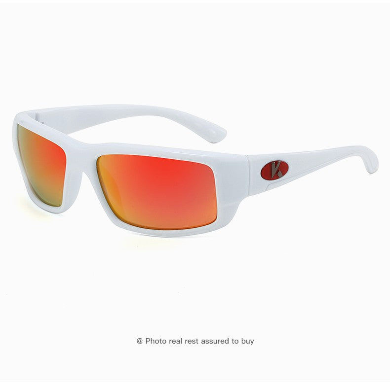 Óculos de Sol Polarizados KAROS Masculinos Leves para Esportes ao Ar Livre Dirigir Óculos de Sol Masculinos Lente em PC Armação UV400