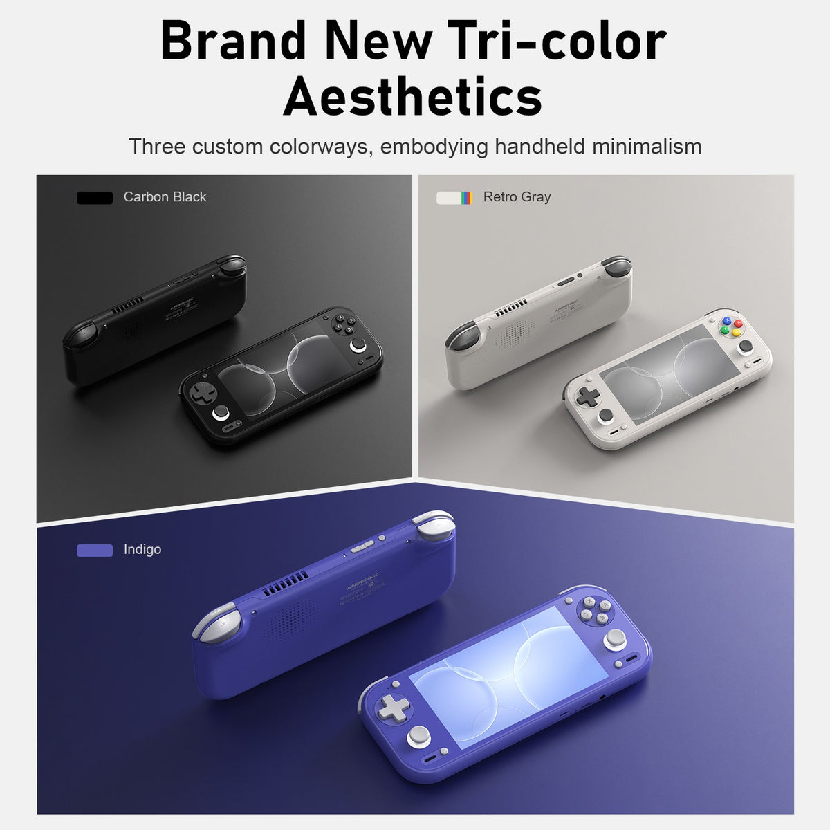 Anbernic RG 55G1 Retro Handheld Game Console Android 14 RG55G1 With 5.5 Inch Touch IPS Screen 3D Hall joystick RGB Lighting