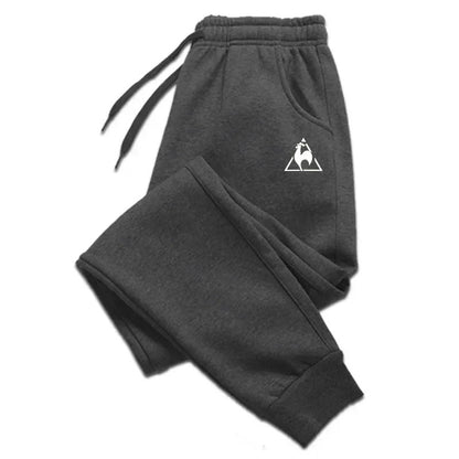 2025Spring and Autumn Fleece Men's Pants Casual Pants Men's Sports Jogging Pants Sweatpants Men's Harajuku Street S-3XL Pants