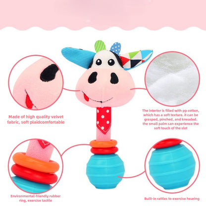 0-1 Years Old Baby Toys Newborn Baby Soothing Educational Toys Hand Rattles Bed Bells Toddler Toys Baby Toys for Stroller