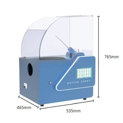 Small Professional Dessert Shops Commercial Portable Mini Tabletop Automatic Cotton Candy Machine