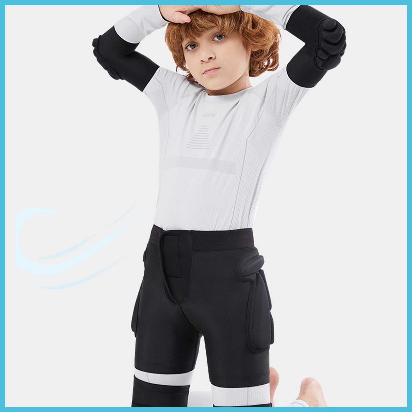 protective padded shorts for kids