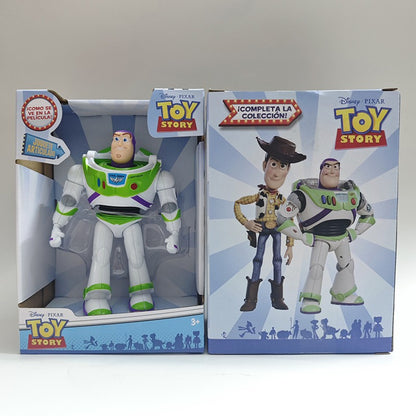 Woody Buzz Lightyear Fofos Bonecos de Ação Pixar Toy Story Anime Desenho Animado Modelo Coleção de Bonecas Presente de Natal para Crianças