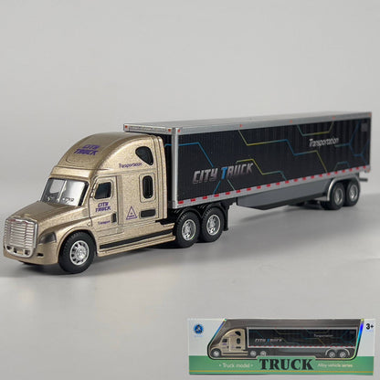 Caminhão Scania Contêiner 1:64 Caminhão Contêiner Americano Liga de Metal Diecast Modelo de Carro Veículos em Miniatura Colecionáveis Hobby Presente