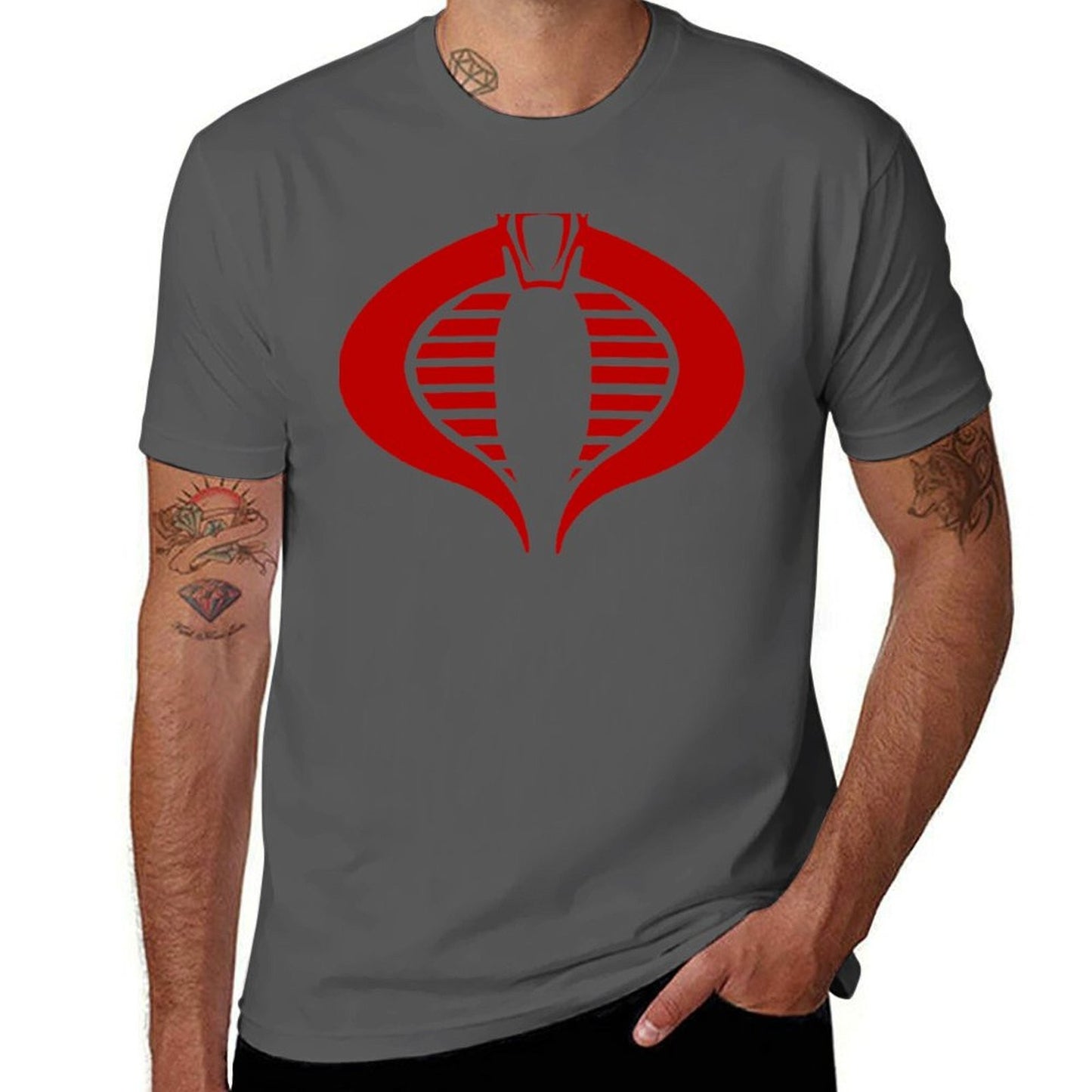Gi Joe Cobra Enemy Logo T-Shirt T-Shirt t shirts with prints printed t shirts for man t shirt man plain T-Shirt
