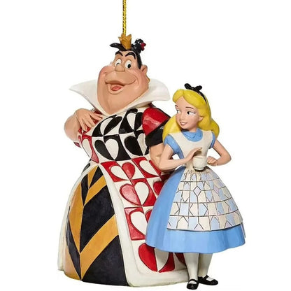 Disney Action Anime Figura Bonecas Princesa Enfeites de Natal Árvore de Natal Decoração de Pendurar Presente Artesanato de Natal