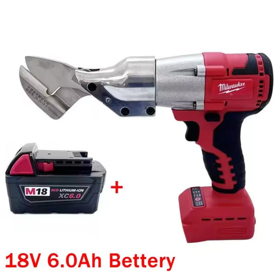 Milwaukee Cordless Metal Shears Versatile Variable Speed Electric Metal Cutter 800W Brushless Motor 18V Battery for Carbon Stee