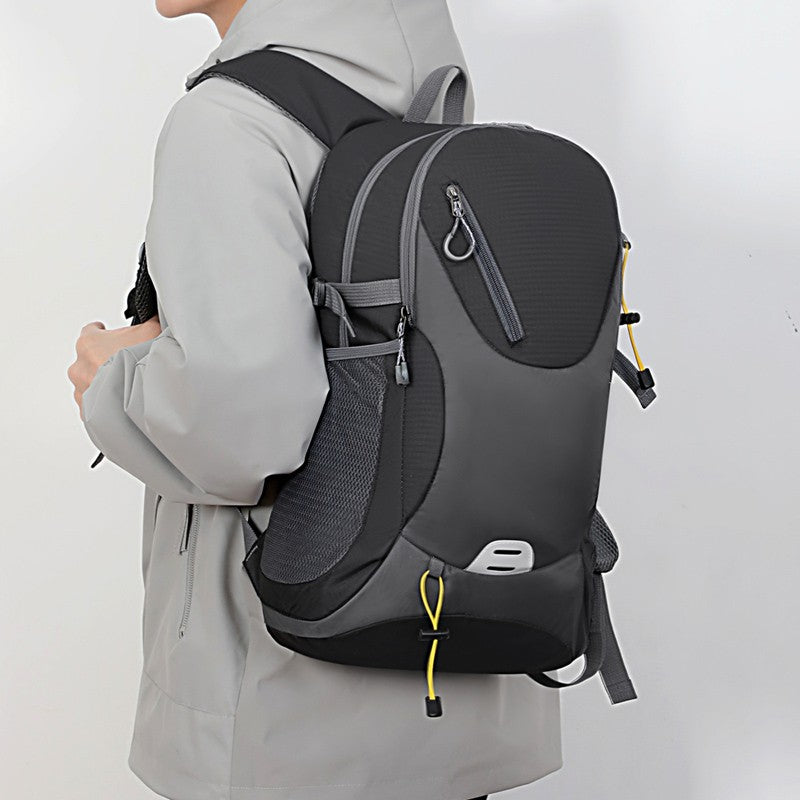 Mochila Esportiva Impermeável Unissex - Bolsa de Viagem para Moto e Caminhada para Homens e Mulheres