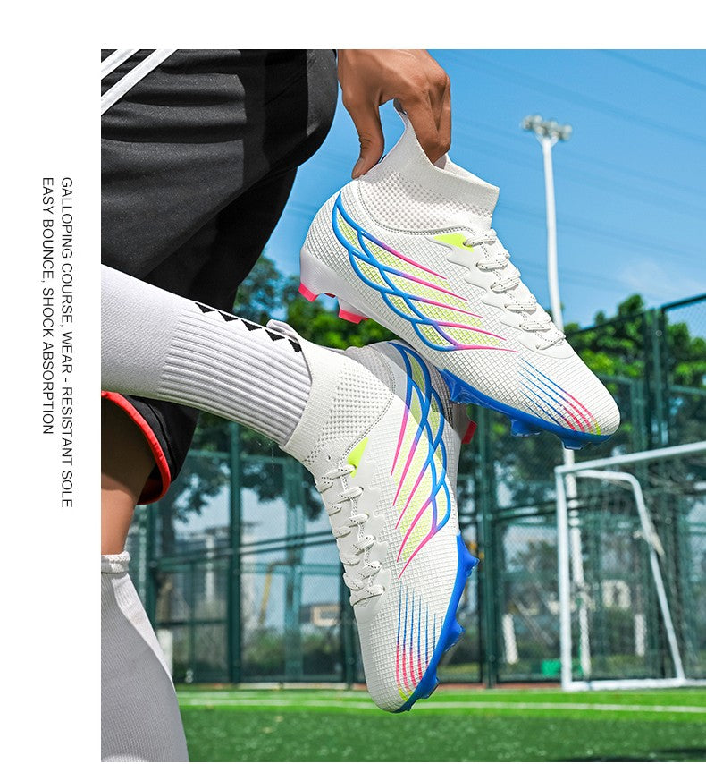New Men Soccer Shoes Professional Ultralight Football Shoes Society Cleats Outdoor Football Field Boots Fast Sneaker Match