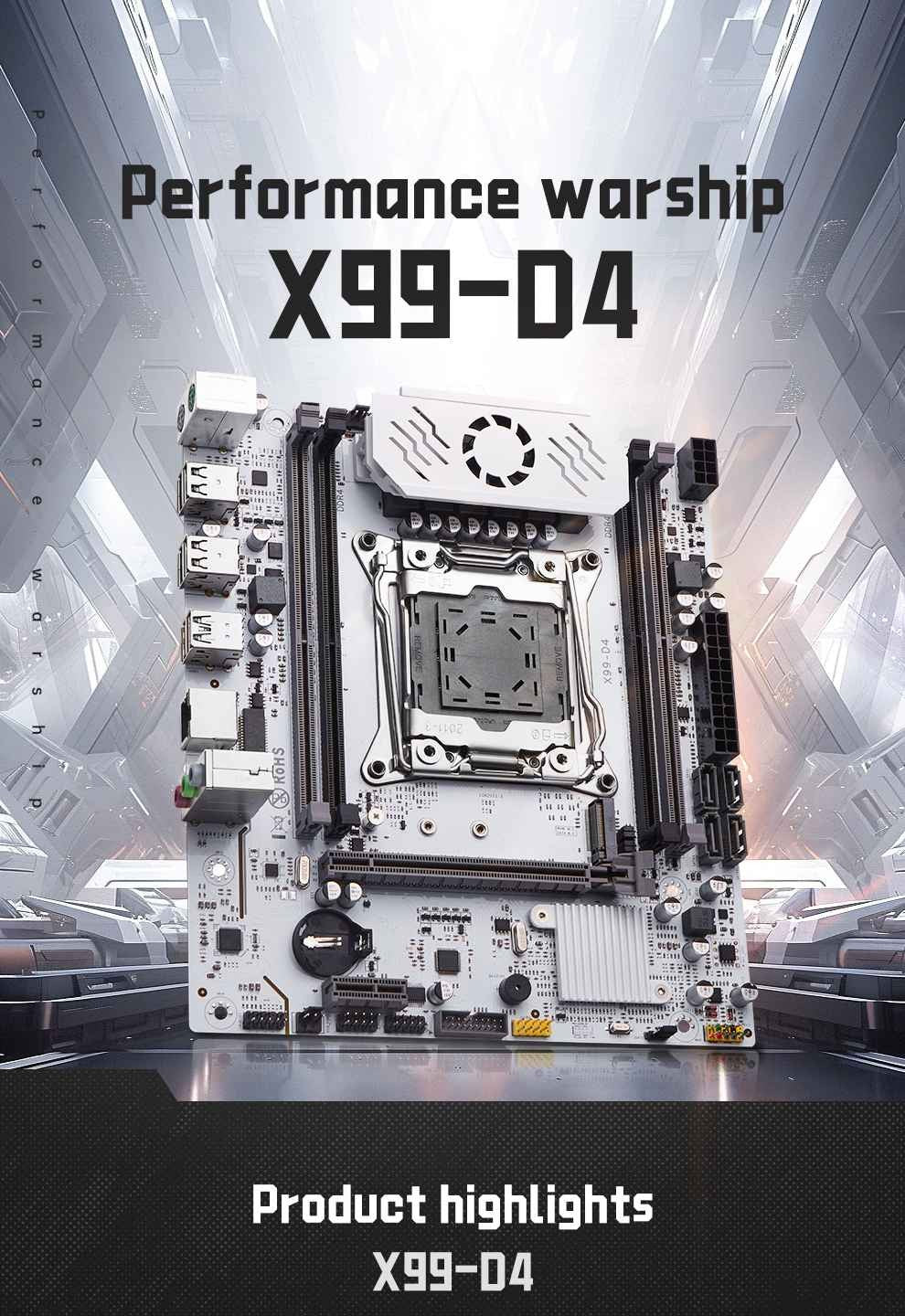 QIYIDA X99 Conjunto de Placa-Mãe Kit LGA 2011-3 Processador CPU Xeon E5 2670 V3 16G REG ECC DDR4 RAM Memória NVME M.2 SATA3.0 USB3.0