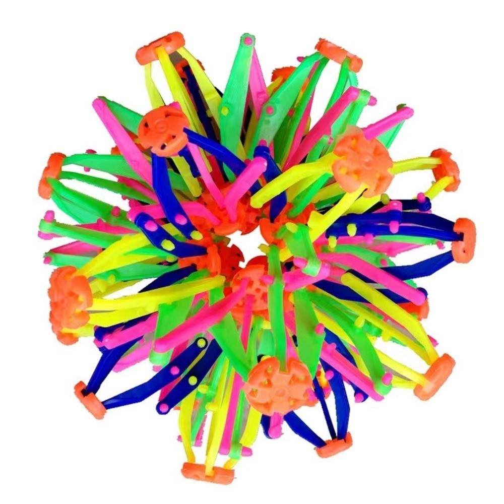 1 Pcs Outdoor Magical Colorful Telescopic Ball for Children Birthday Baby Shower Party Celebration Kindergarten Gift Reward