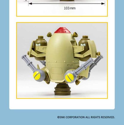Kits de Montagem New Era Models Metal Slug 3 - Miniaturas de Veículos Militares Escala 1/72 Tanques/Mechas/Aeronaves/Caminhões Modelos Colecionáveis