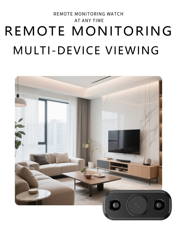 5MP WiFi Camera Indoor Built in Battery Security Protection Mini Camera IR Night Vision Smart Portable CCTV Video Surveillance