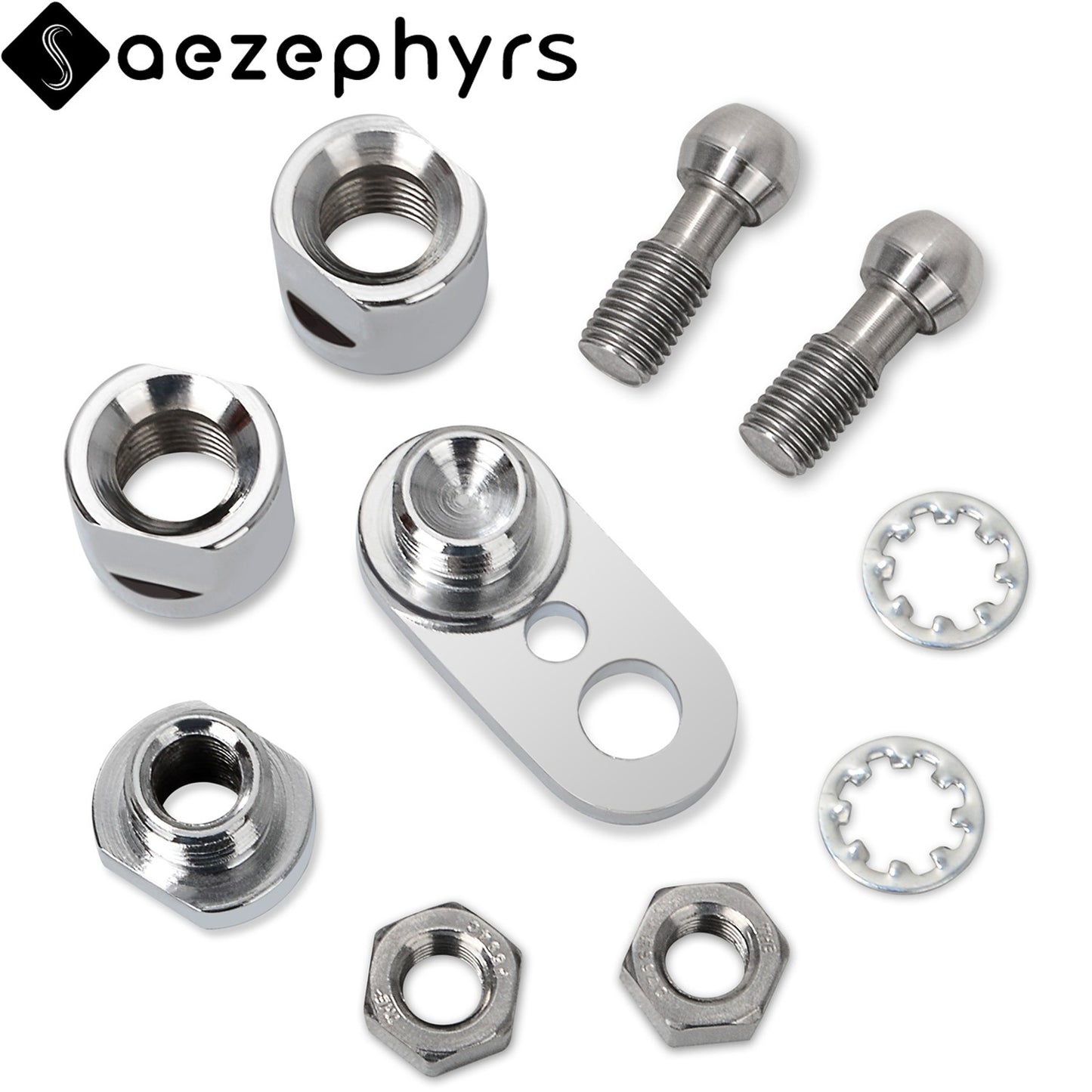 Motorcycle Front Turn Signal Swivel Assembly Set Kit For Harley Sportster 883 Dyna Fat Boy Softail Street Bob Low Rider 1988-UP