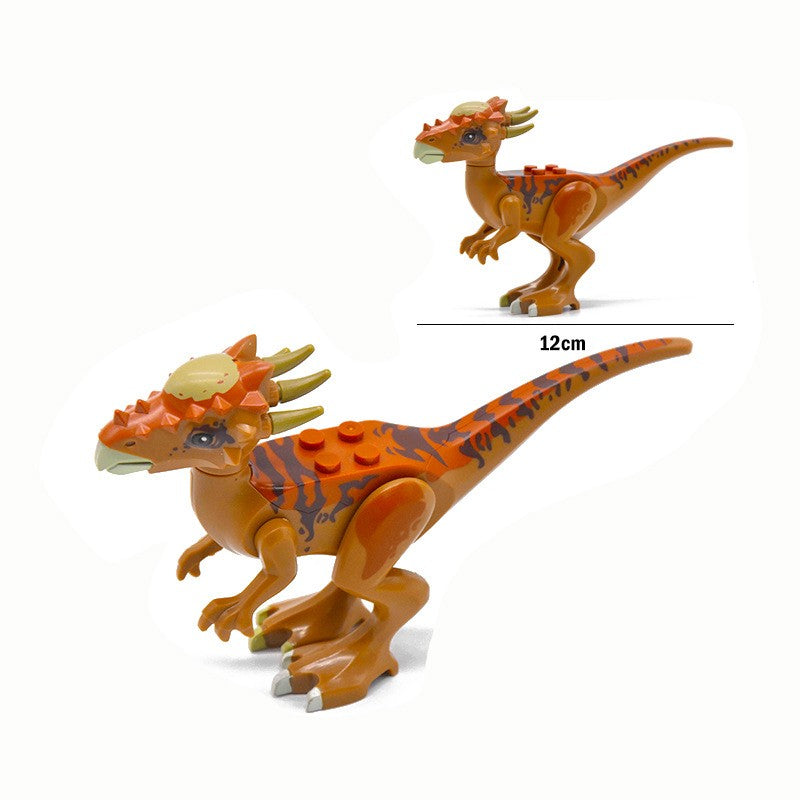 MOC Zoo Animal Building Block Accessories Set  Elephants Camel Deer Medieval Wolves Dinosaur Bricks Tyrannosaurus Model Toy