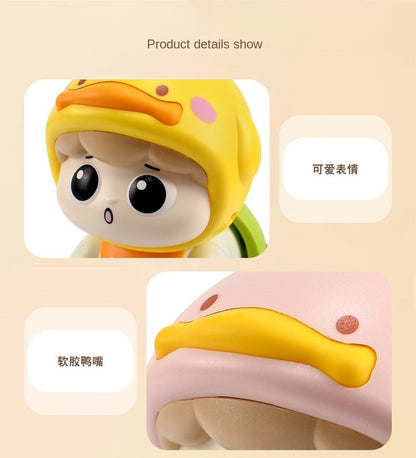 1PC Crawling Doll Baby Toy with Music, Aged 0-1, Learning Crawling Guidance and Head Up Training