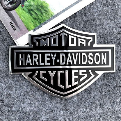 Para Harley Davidson Logotipo Decorativo de Metal Moto Adesivo Personalizado Modificado 3D Estéreo Adesivos de Carro Acessórios de Emblema