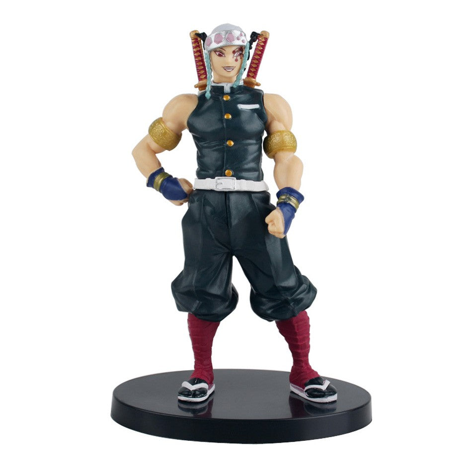 Anime Demon Slayer Action Figures Kimetsu No Yaiba Shinobu Nezuko Bonecas de PVC Coleção Modelo Enfeites Brinquedos Derivados do Japão